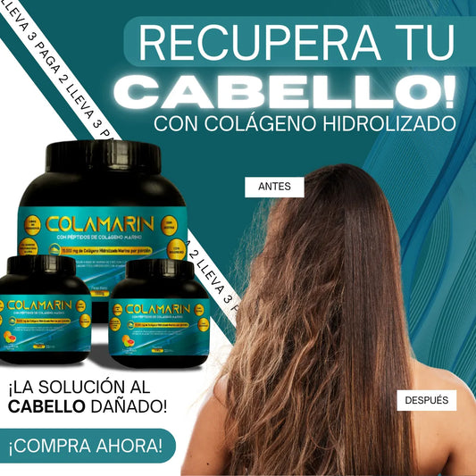 COLAMARIN – Colágeno Marino Hidrolizado - ¡Paga 2 y Lleva 3